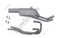 Exhaust, MUSKET full line Honda XR600R 1988, 89 and 90